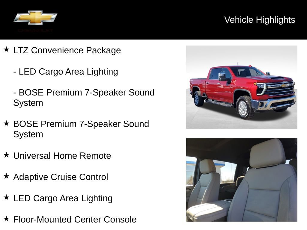 Used 2024 Chevrolet Silverado 2500 LTZ w/ LTZ Convenience Package image 20
