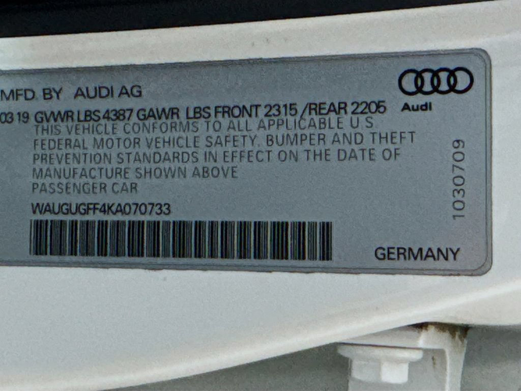 Used 2019 Audi A3 2.0T Premium Plus FWD image 42