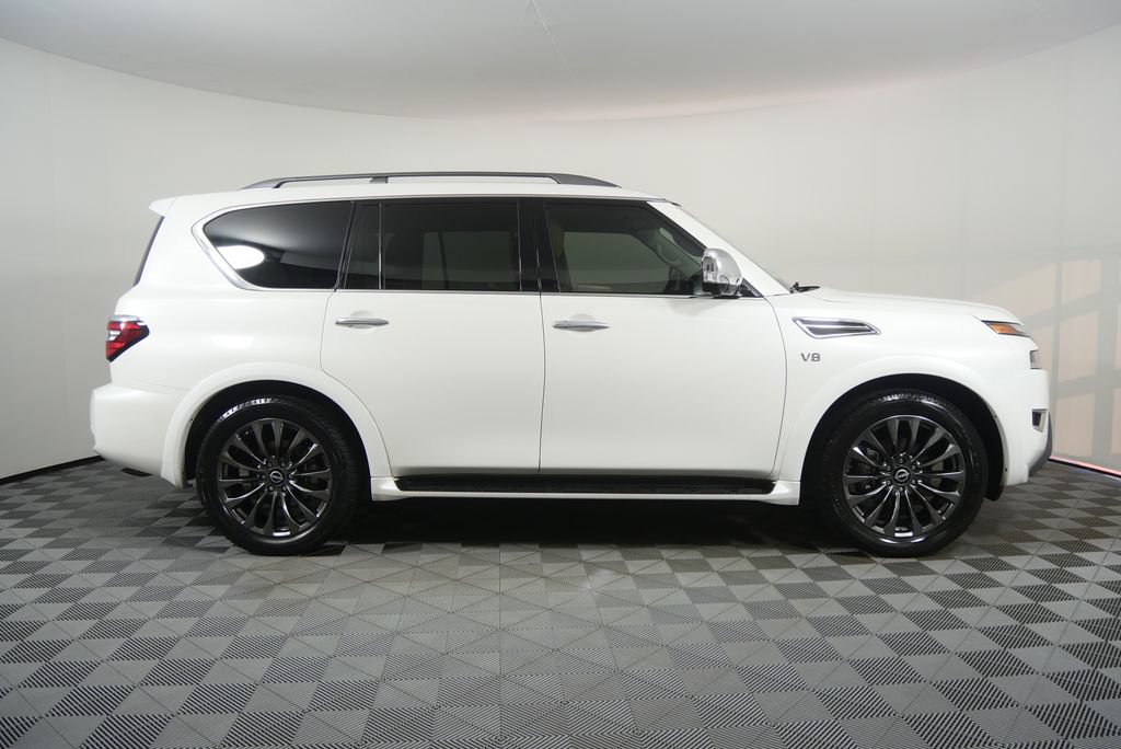 Used 2021 Nissan Armada Platinum w/ Captain's Chairs Package RWD image 2