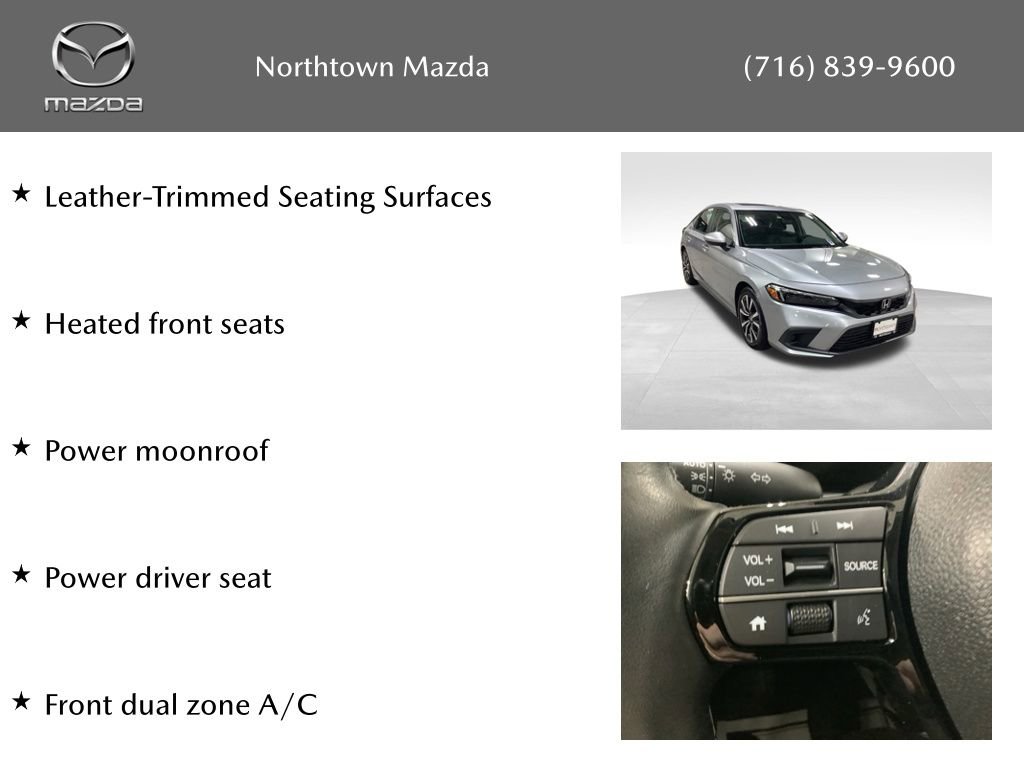 Used 2024 Honda Civic EX-L image 2