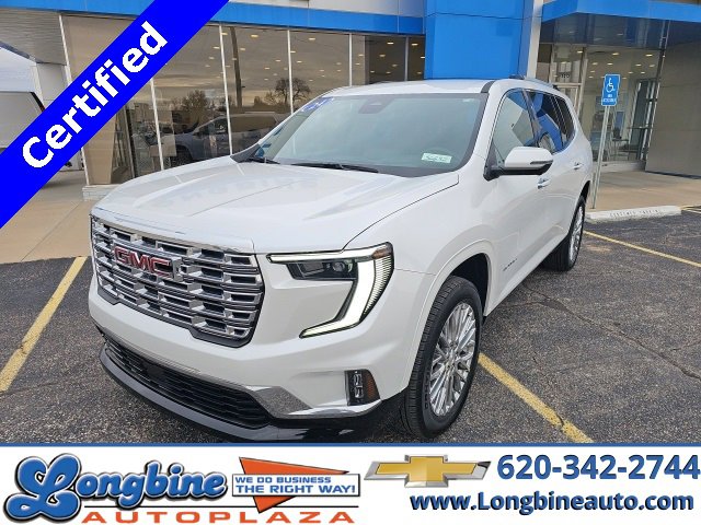 Certified 2024 GMC Acadia Denali w/ LPO, Floor Liner Package image 1
