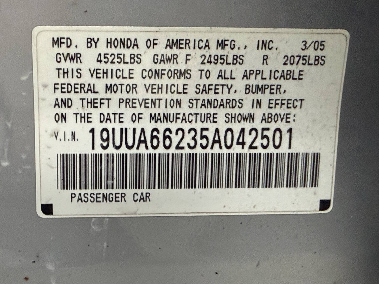 Used 2005 Acura TL FWD image 31