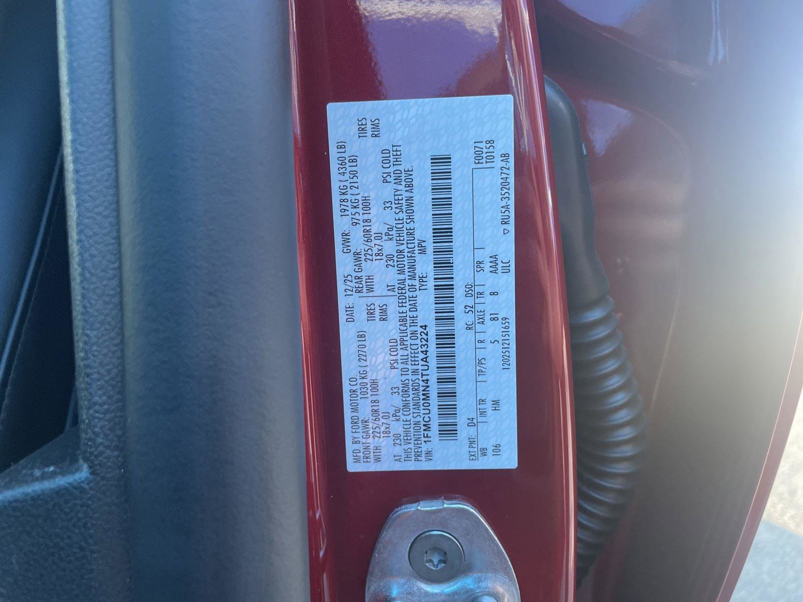 New 2026 Ford Escape ST-Line w/ Tech Pack #1 image 37