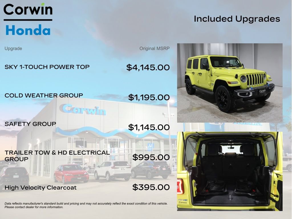 Used 2022 Jeep Wrangler Unlimited Sahara w/ Cold Weather Group image 4