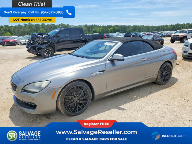 Used 2013 BMW 640i Convertible