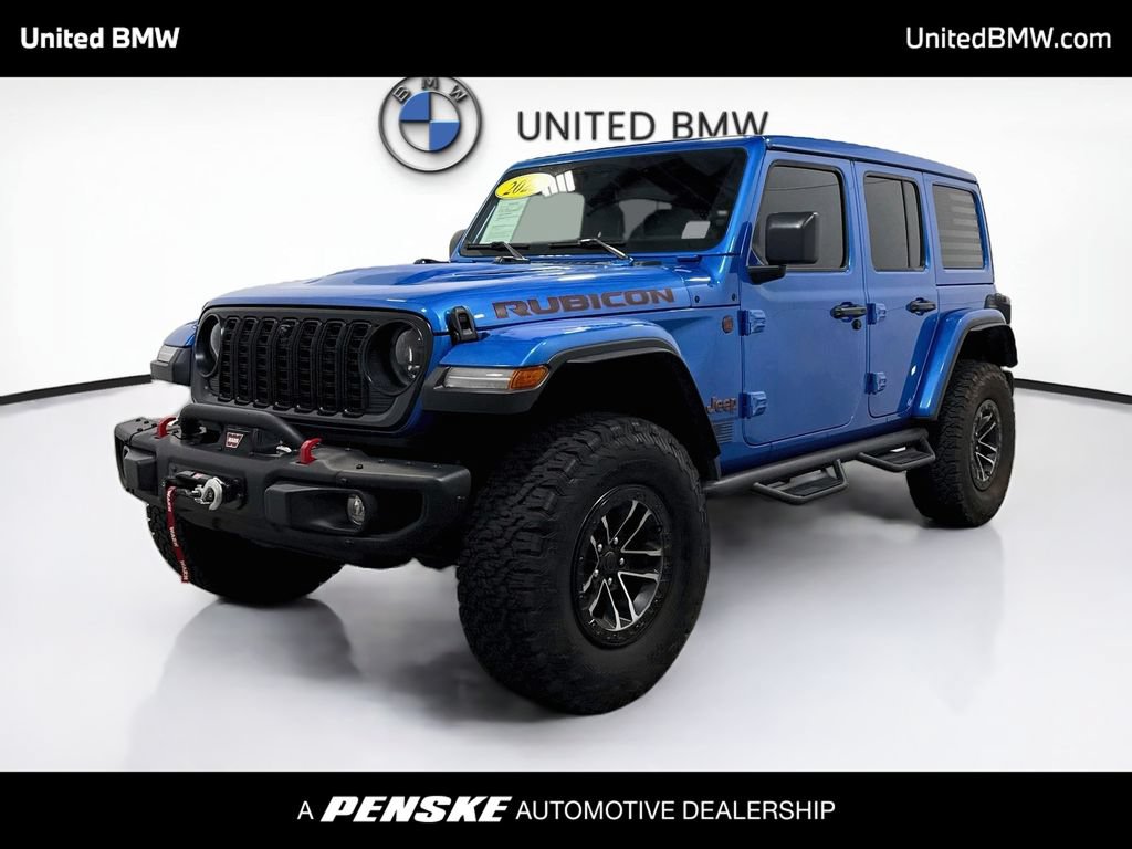 Used 2025 Jeep Wrangler Unlimited Rubicon AWD/4WD image 1