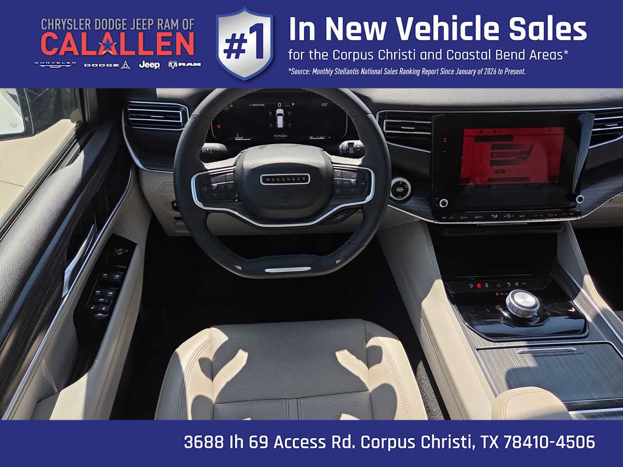 Certified 2024 Jeep Wagoneer Series II w/ Flexible Seating Group RWD image 24