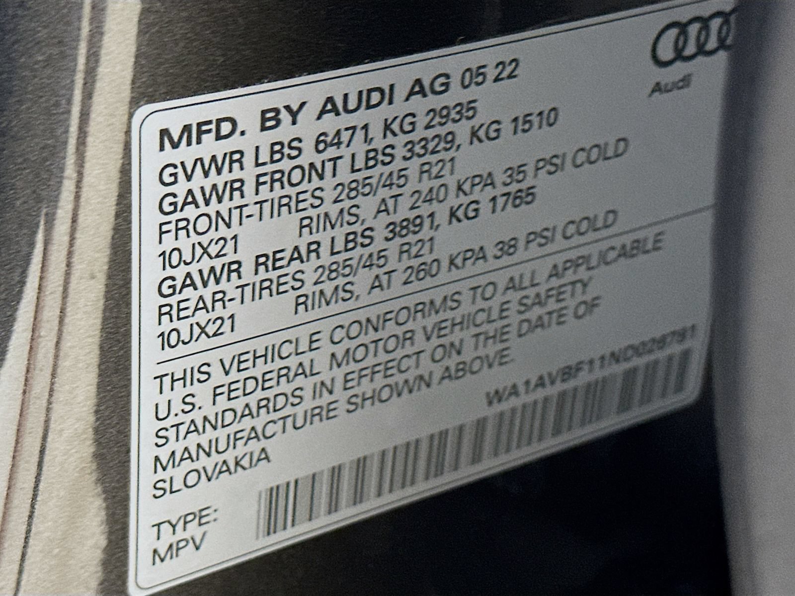 Used 2022 Audi Q8 Premium AWD/4WD image 49