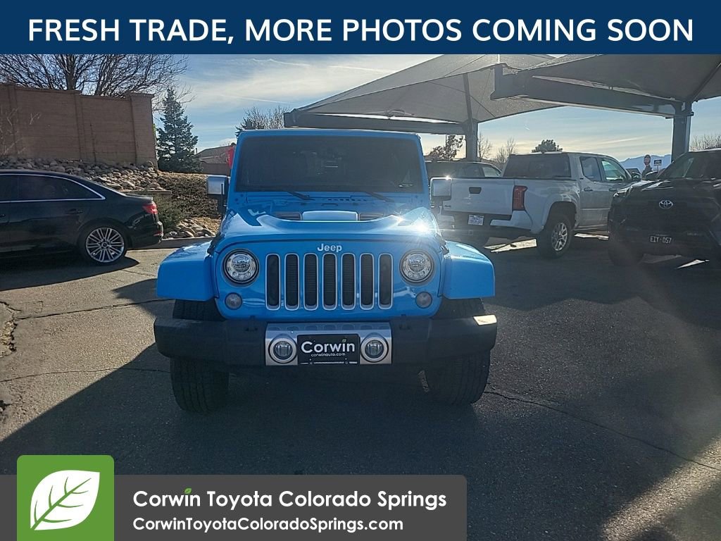 Used 2017 Jeep Wrangler Unlimited Sahara w/ Quick Order Package 24E Chief image 2