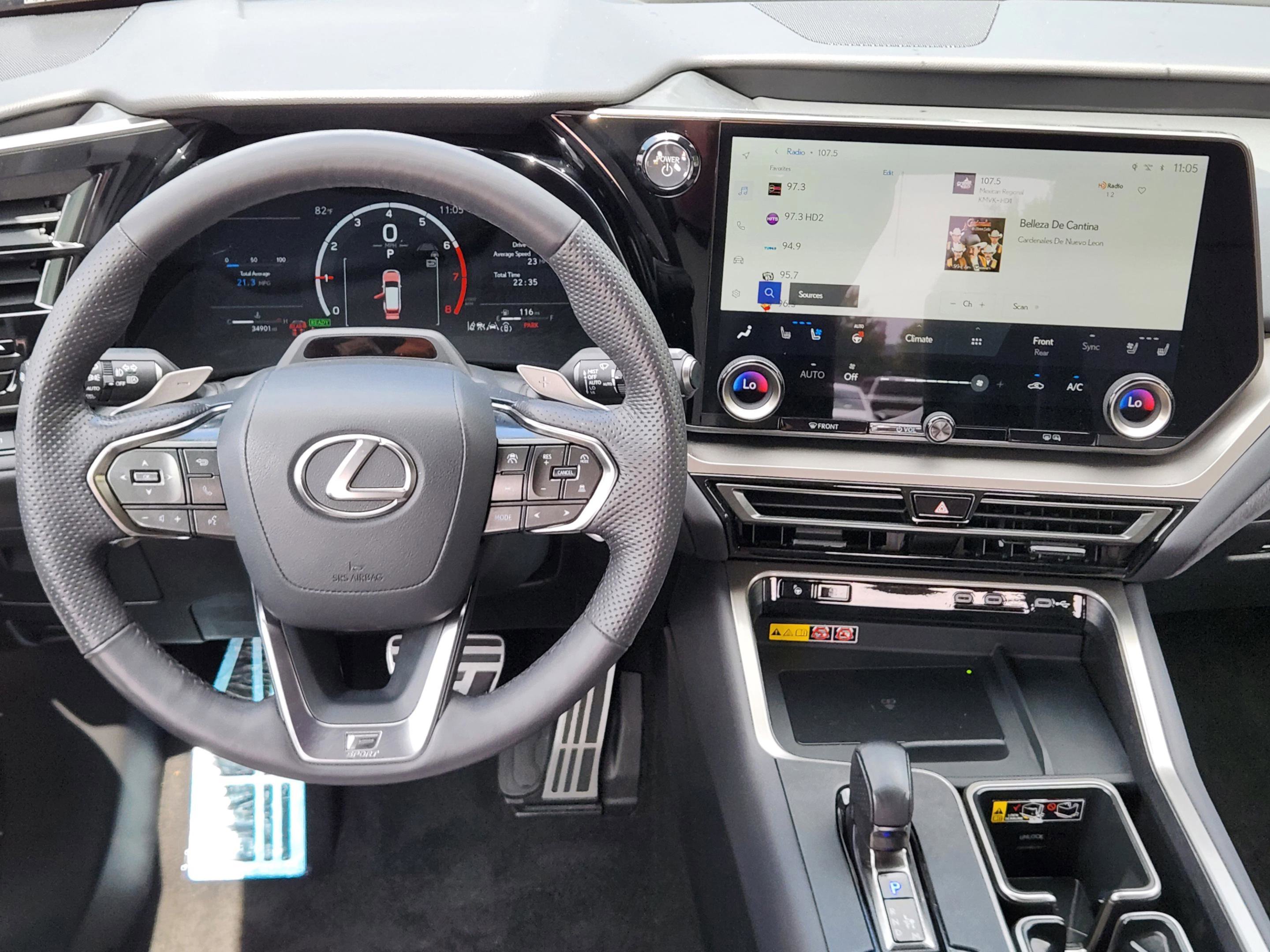 Used 2024 Lexus TX 500h AWD w/ Technology Package image 11