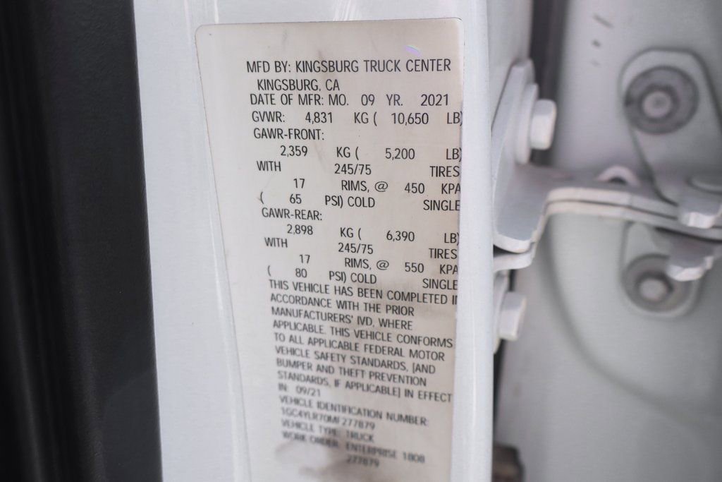 Used 2021 Chevrolet Silverado 2500 W/T w/ WT Fleet Convenience Package image 48