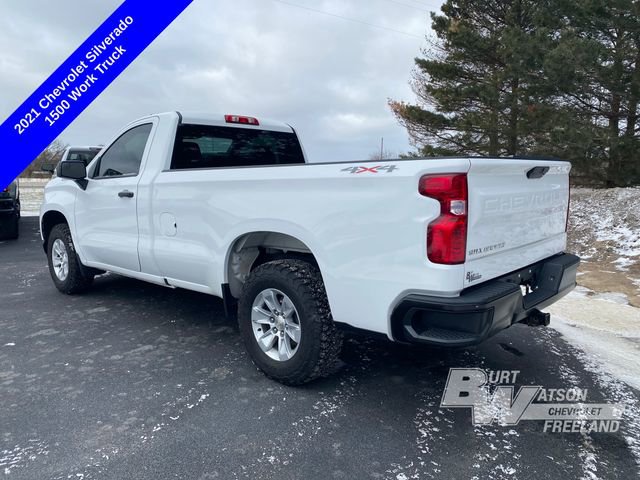 Used 2021 Chevrolet Silverado 1500 W/T w/ WT Value Package image 4