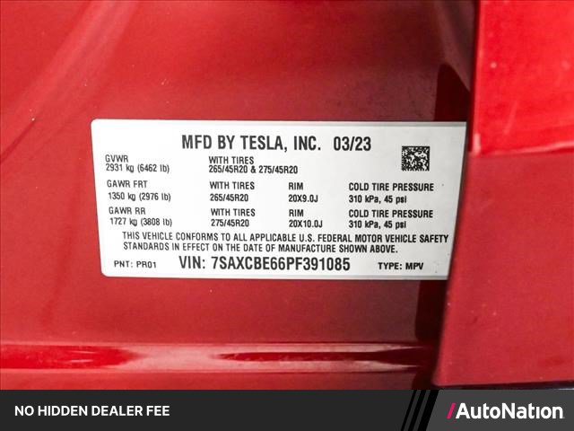 Used 2023 Tesla Model X Plaid AWD/4WD image 1