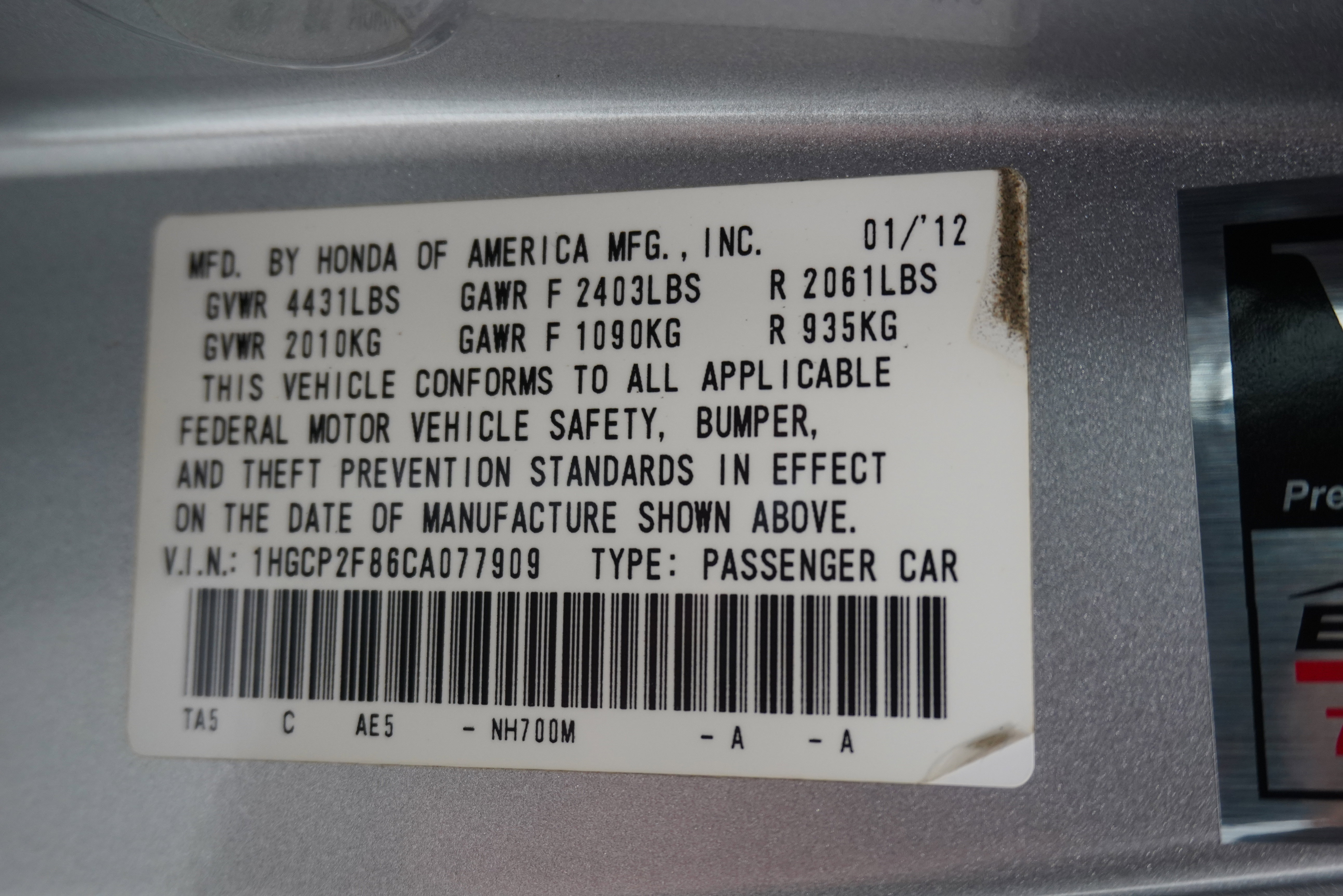Used 2012 Honda Accord EX-L image 30