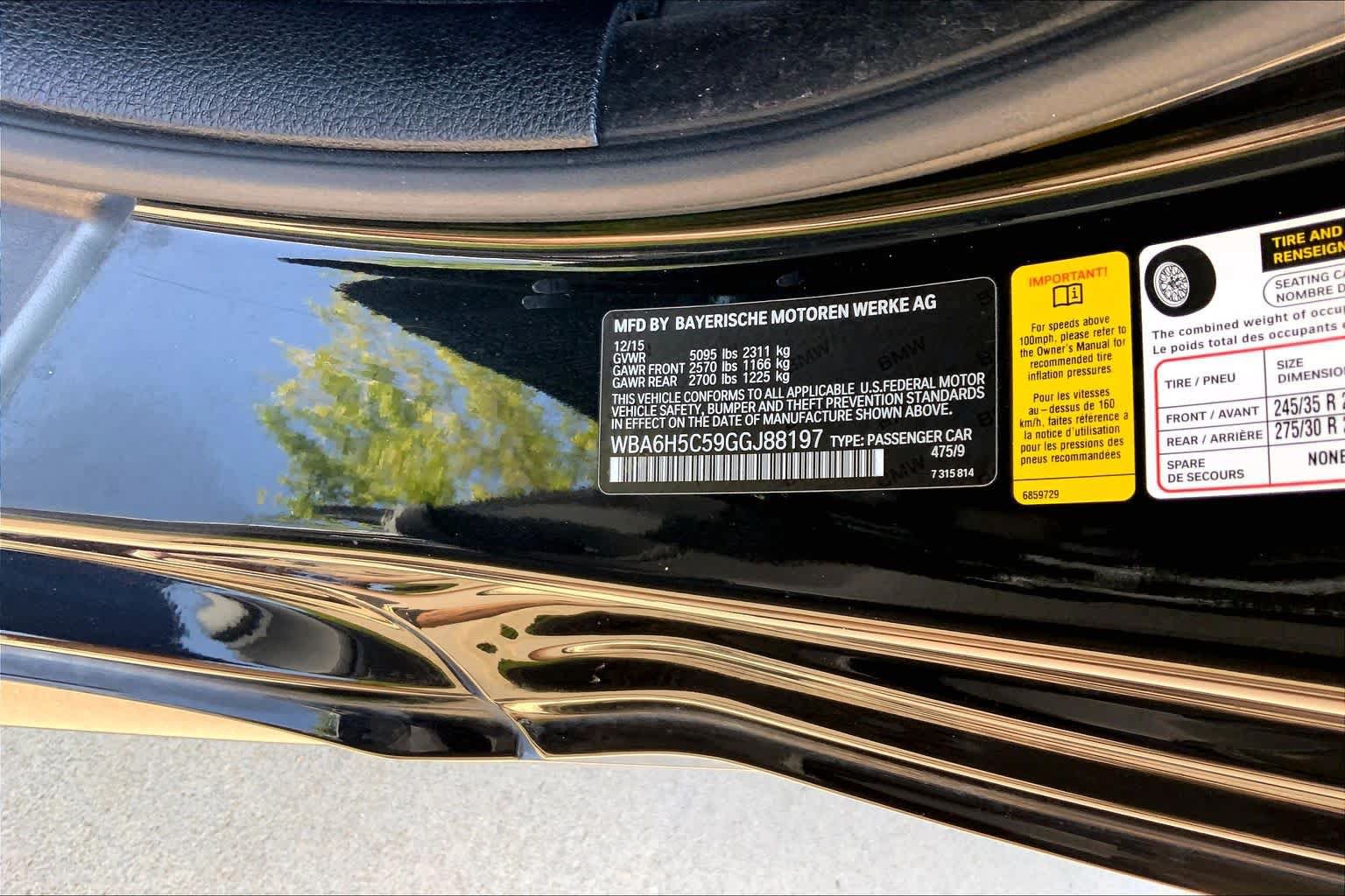 Used 2016 BMW 650i Coupe RWD image 33
