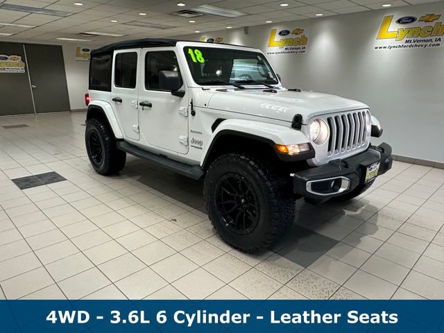 Used 2018 Jeep Wrangler Unlimited Sahara image 1