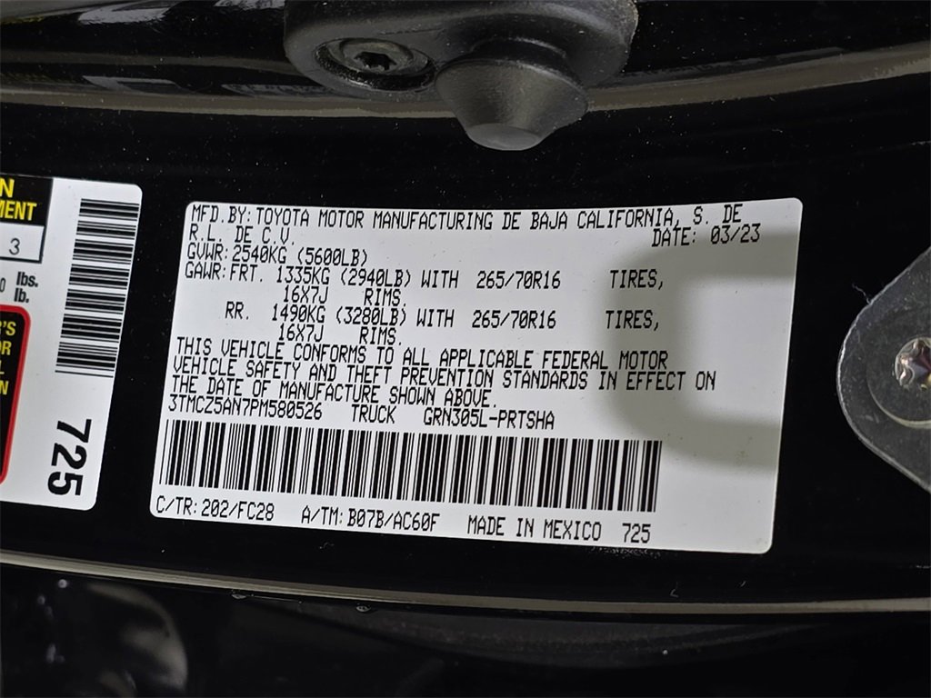 Used 2023 Toyota Tacoma 4x4 Double Cab image 35