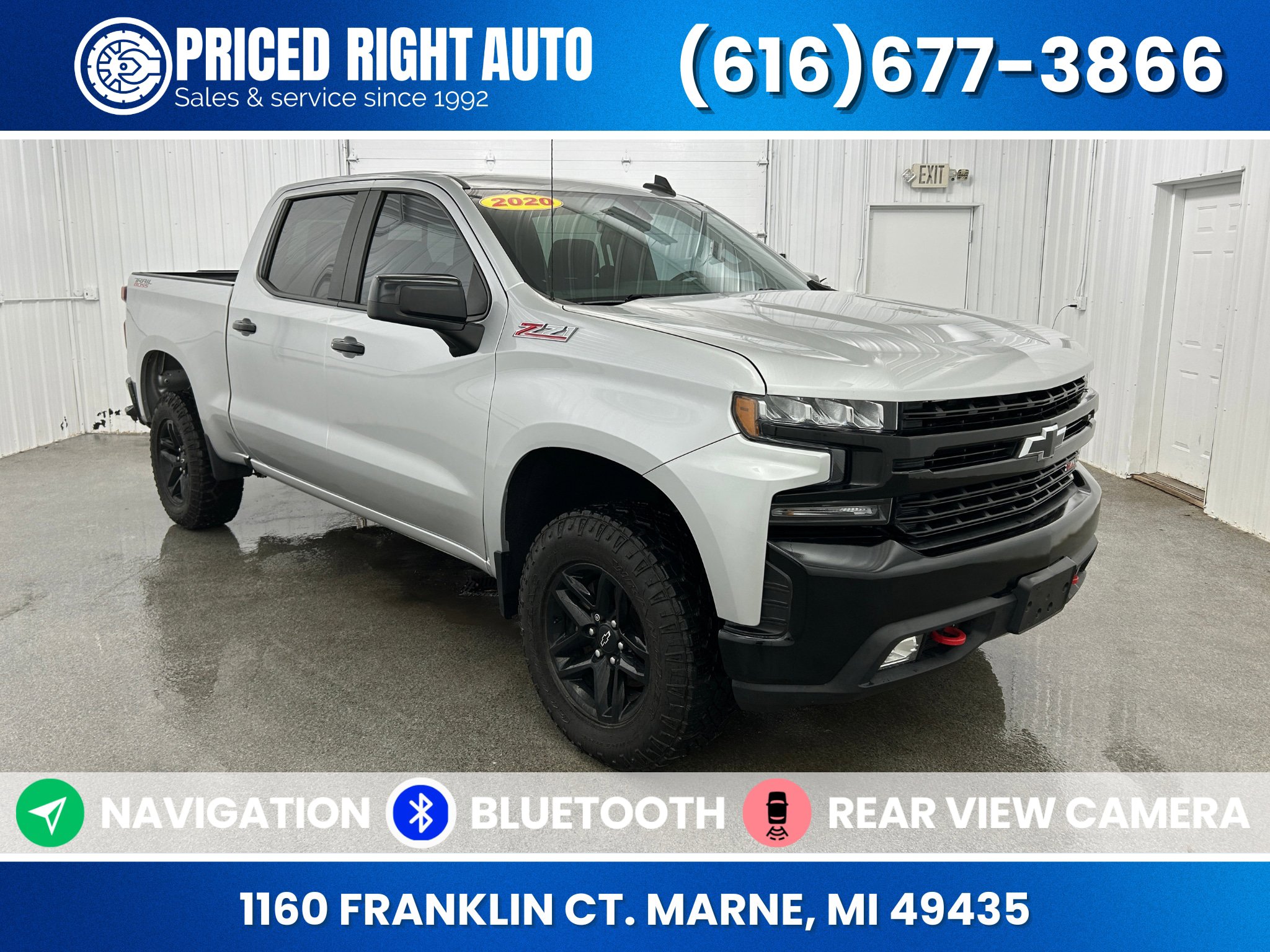 Used 2020 Chevrolet Silverado 1500 LT Trail Boss AWD/4WD image 1