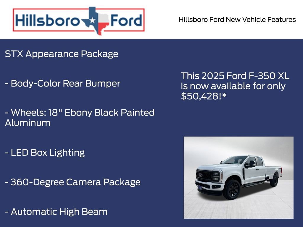 New 2025 Ford F350 XL w/ STX Appearance Package image 9