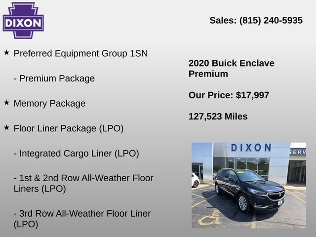 Used 2020 Buick Enclave Premium w/ Surround and Sites Package AWD/4WD image 4
