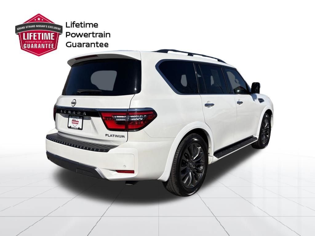 Used 2023 Nissan Armada Platinum w/ Captain's Chairs Package RWD image 7