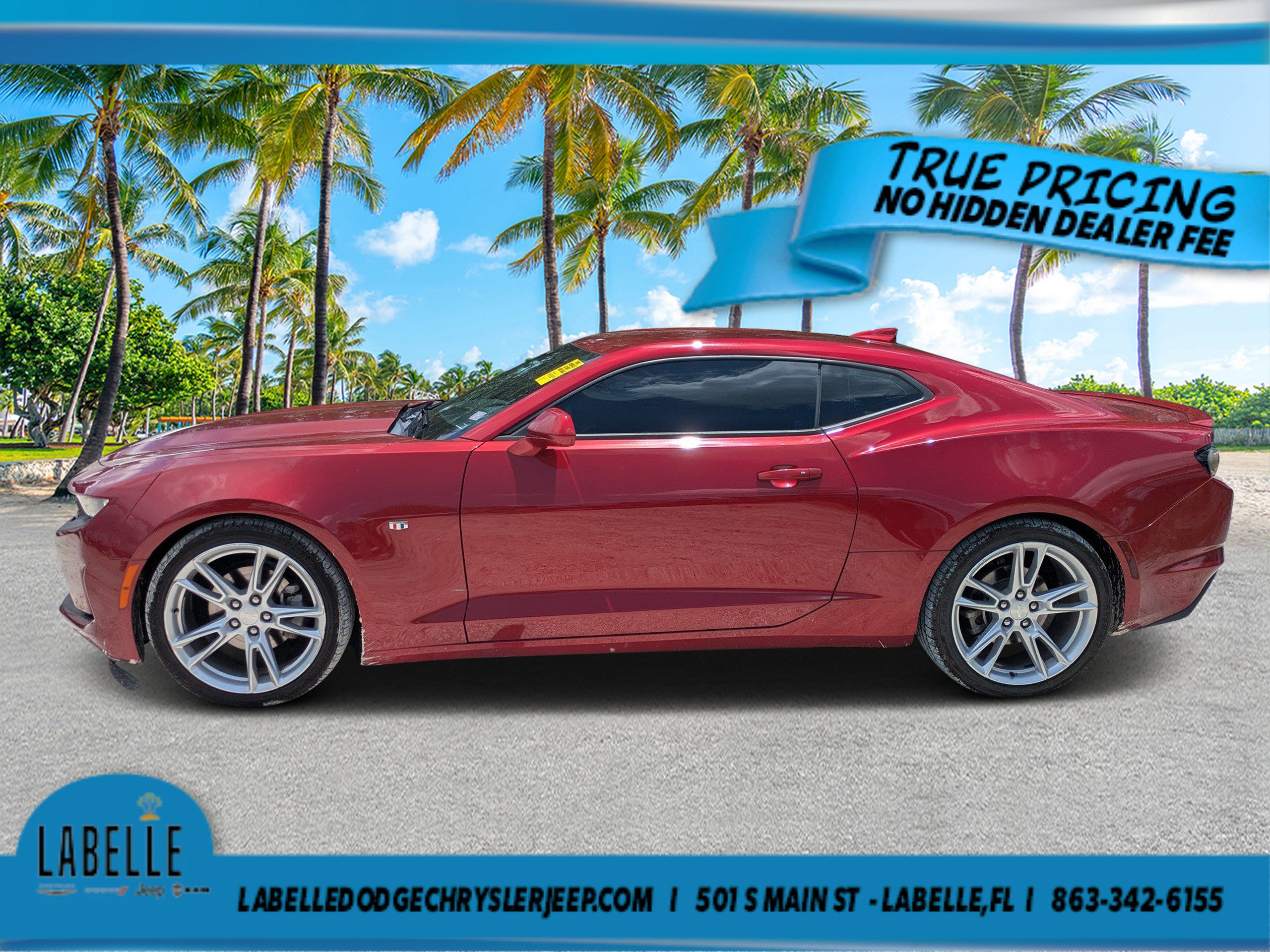 Used 2020 Chevrolet Camaro LT w/ RS Package RWD image 6