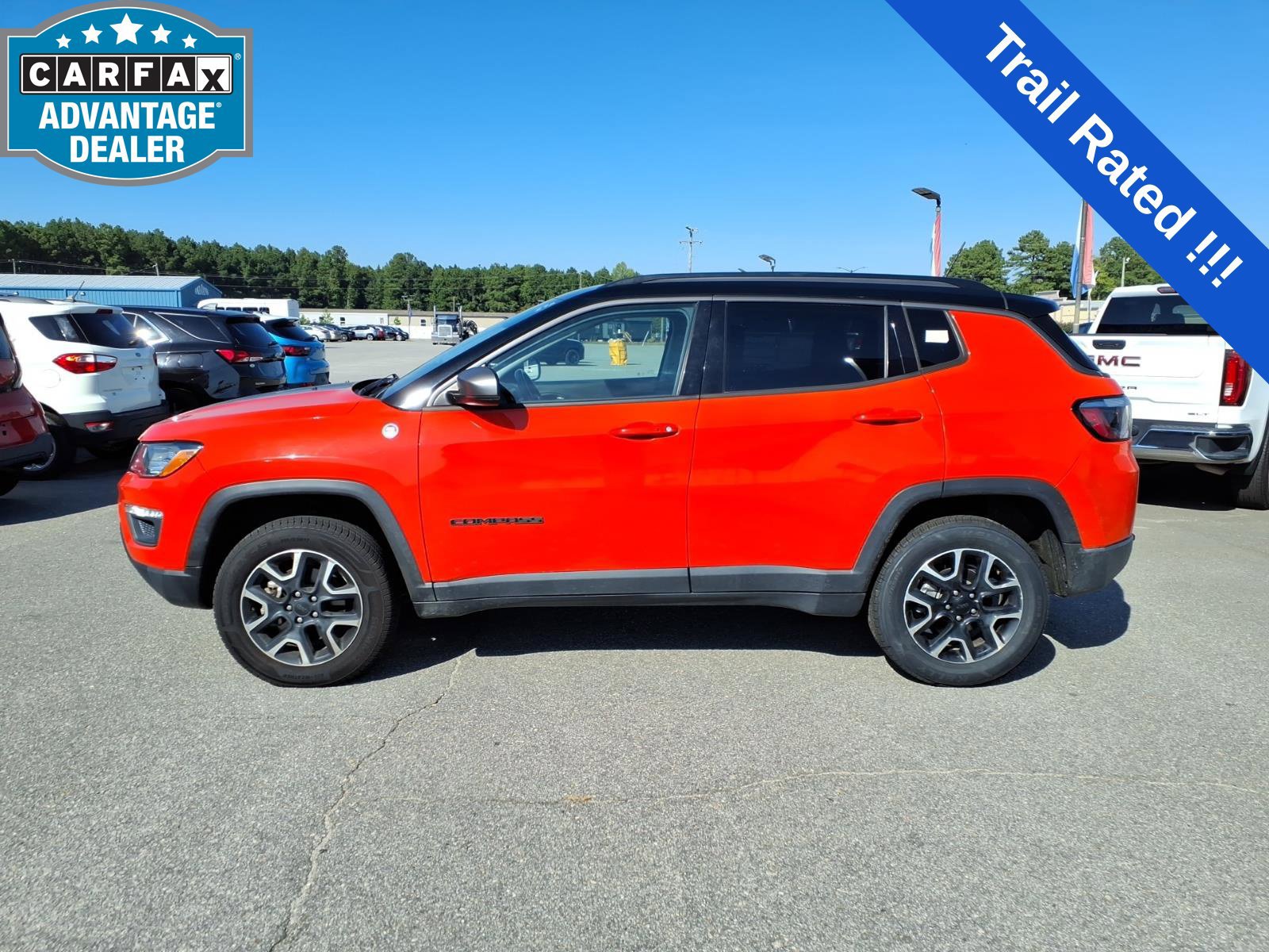 Used 2021 Jeep Compass Trailhawk AWD/4WD image 2