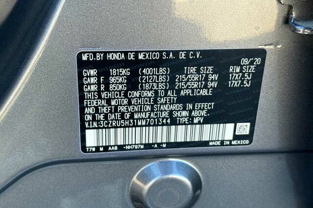 Used 2021 Honda HR-V LX image 28