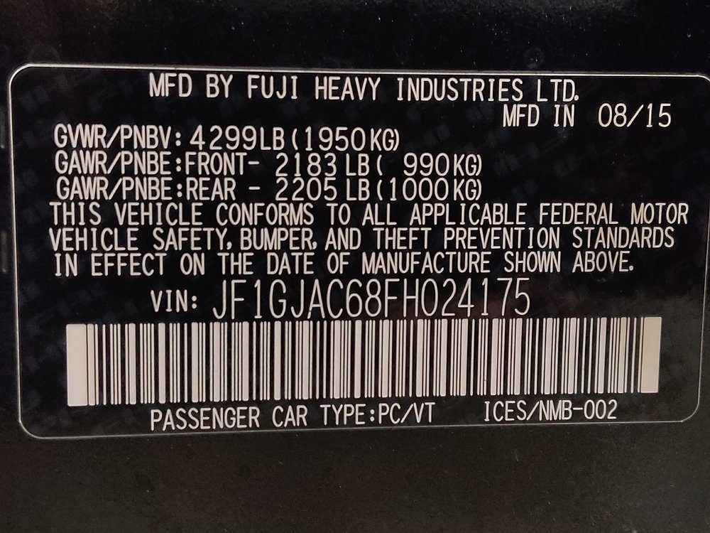 Used 2015 Subaru Impreza 2.0i Premium AWD/4WD image 33