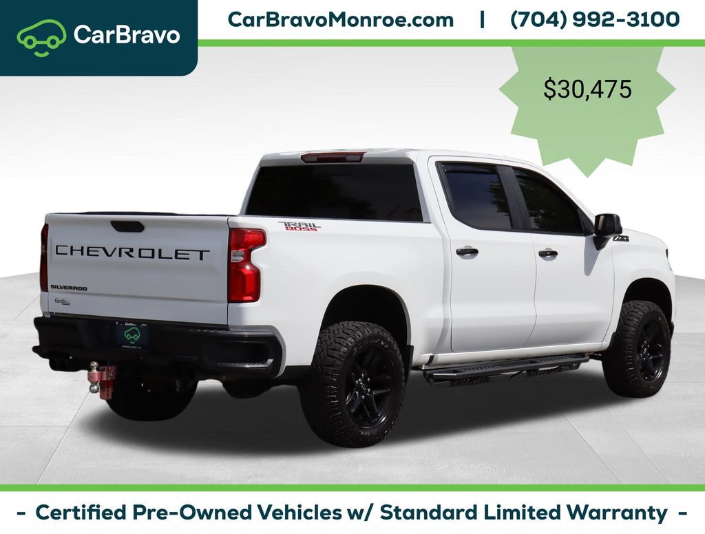 Certified 2021 Chevrolet Silverado 1500 LT Trail Boss w/ Convenience Package II AWD/4WD image 7