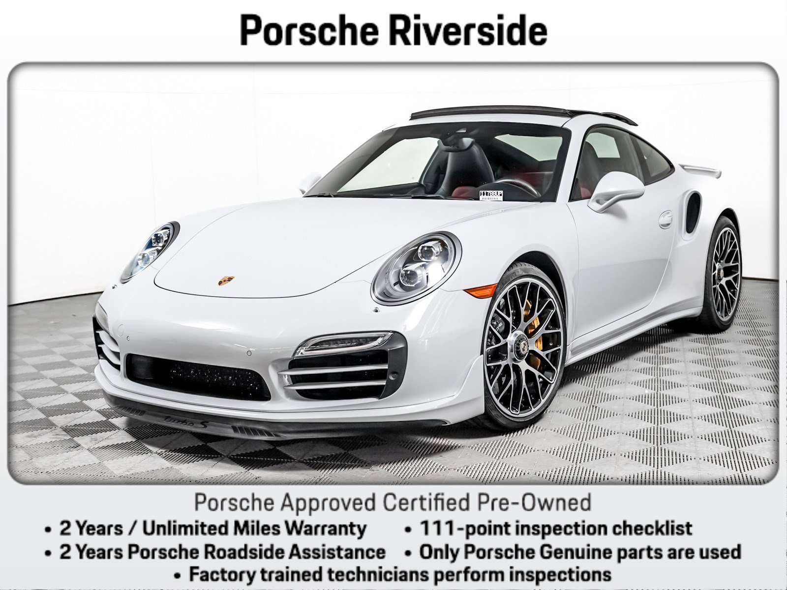 Certified 2016 Porsche 911 Turbo S