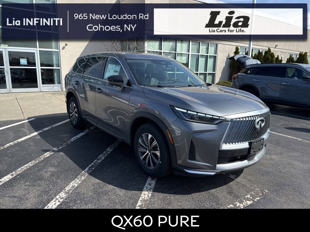 New 2026 INFINITI QX60 Pure w/ Cargo Package