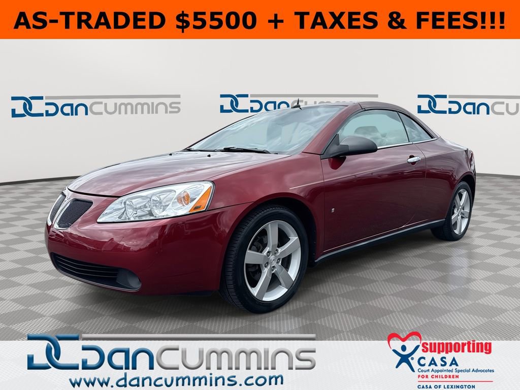 Used 2009 Pontiac G6 GT w/ Premium Package