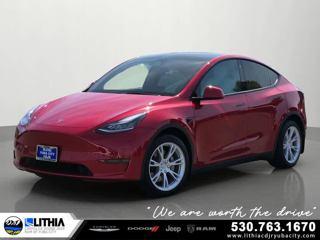 Used 2021 Tesla Model Y Long Range AWD/4WD video 1