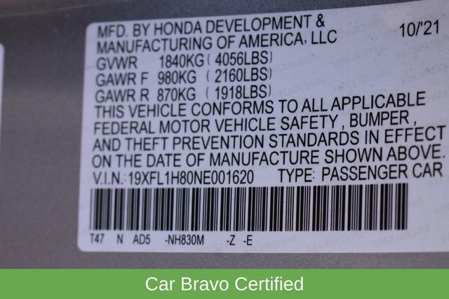 Used 2022 Honda Civic Sport Touring image 38