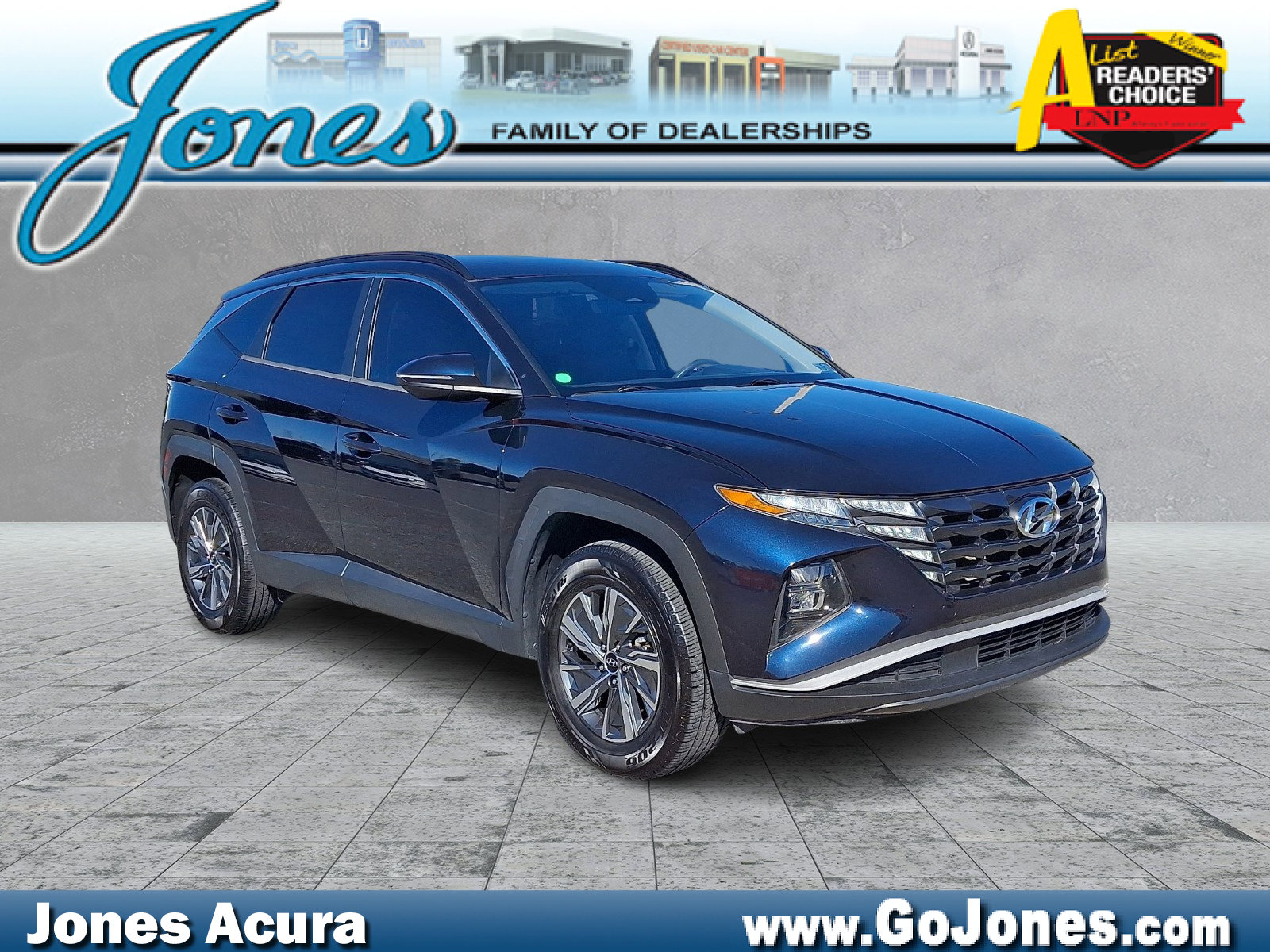 Used 2022 Hyundai Tucson Blue