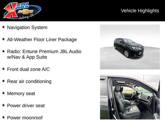 Used 2018 Toyota Highlander Limited image 2