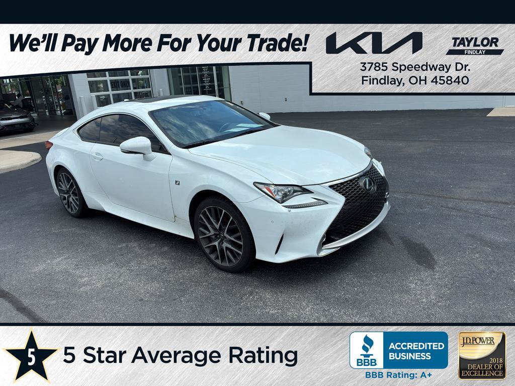 Used 2017 Lexus RC 350 F Sport