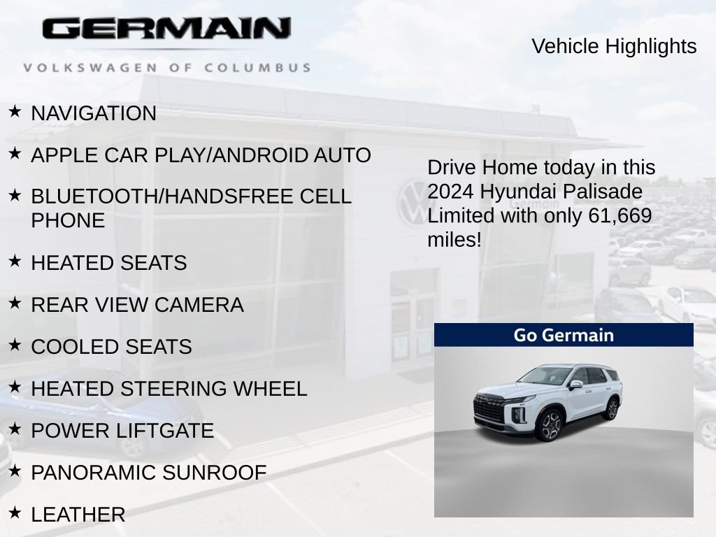 Used 2024 Hyundai Palisade Limited AWD/4WD image 5
