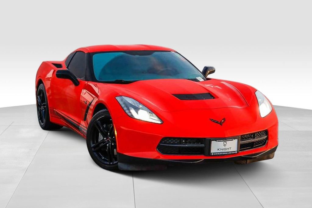 Used 2016 Chevrolet Corvette Stingray Coupe w/ Carbon Flash Badge Package image 2