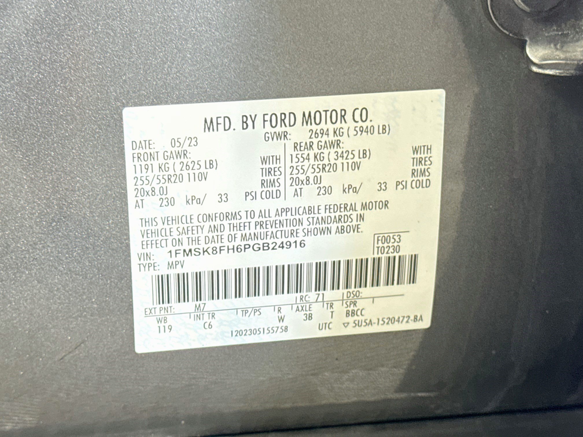 Used 2023 Ford Explorer Limited AWD/4WD image 40