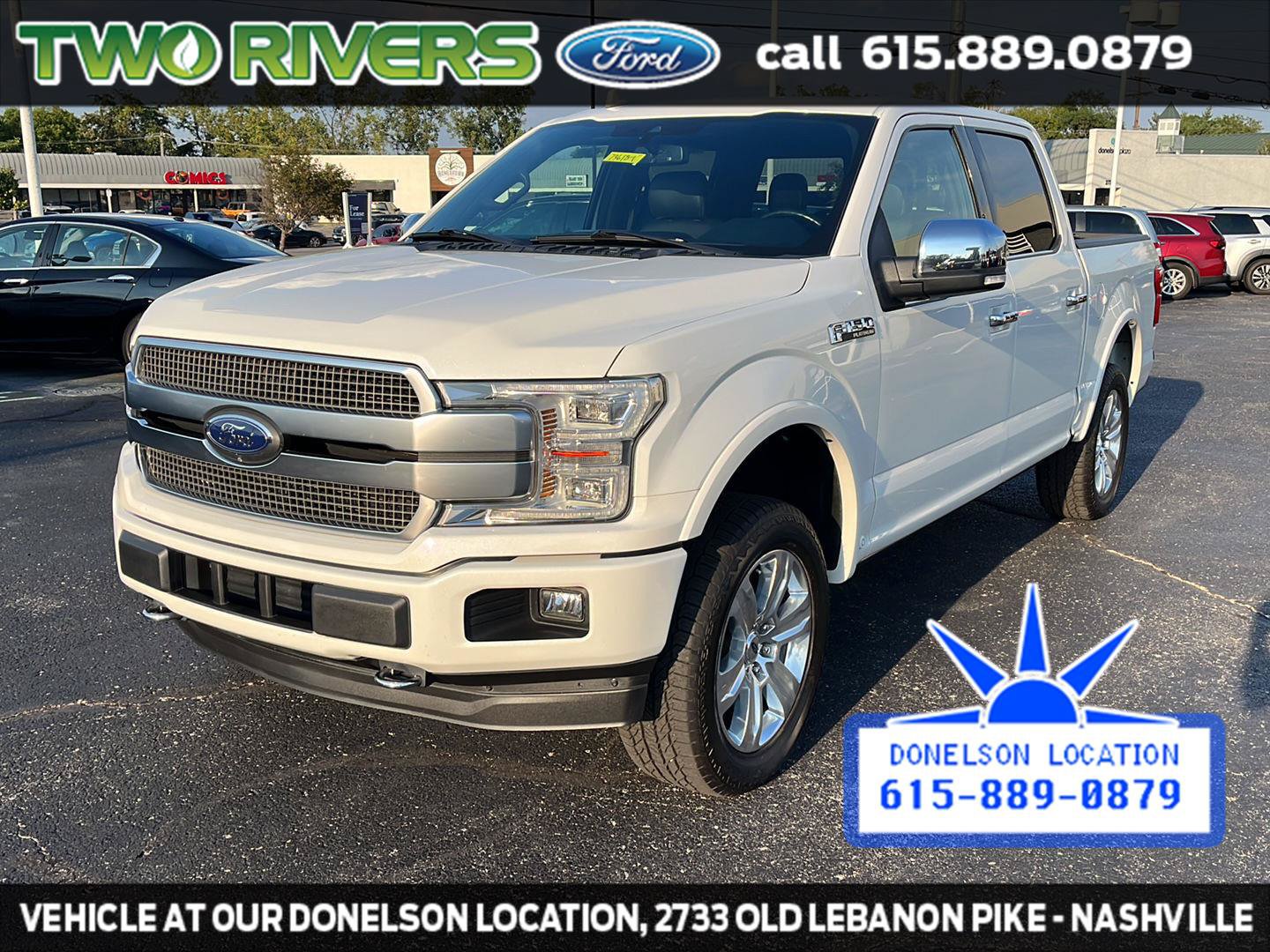Used 2020 Ford F150 Platinum w/ Equipment Group 701A Luxury AWD/4WD image 4
