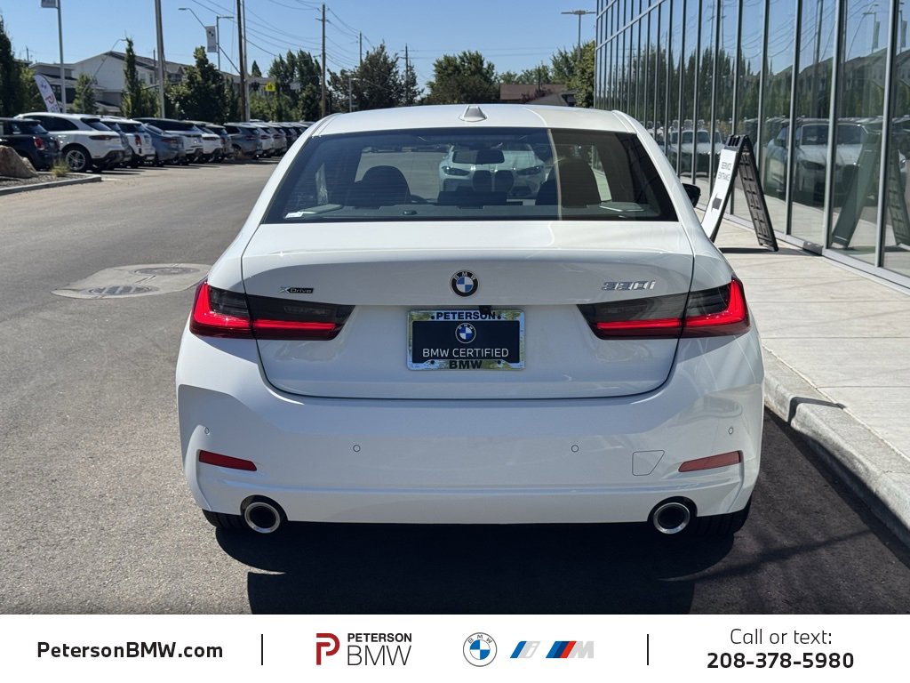 Certified 2025 BMW 330i xDrive Sedan w/ Premium Package image 5