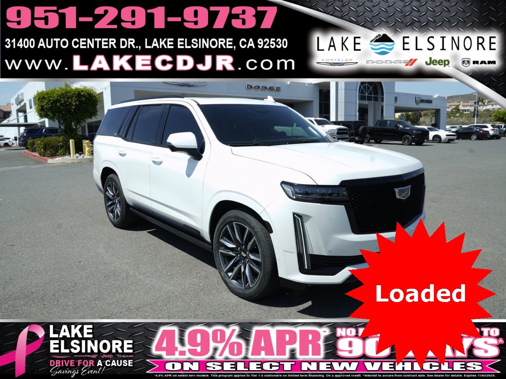 Used 2021 Cadillac Escalade Sport Platinum w/ Heavy-Duty Trailer Package image 1