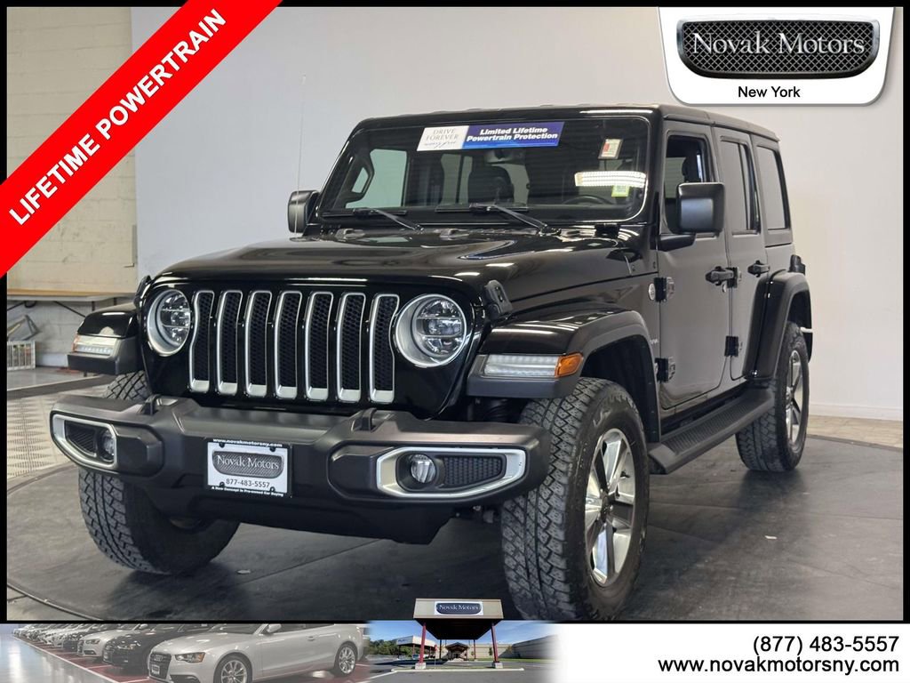 Used 2020 Jeep Wrangler Unlimited Sahara AWD/4WD image 4