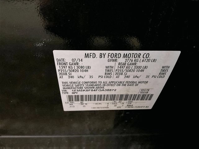 Used 2015 Ford Explorer Limited w/ Equipment Group 302A AWD/4WD image 35