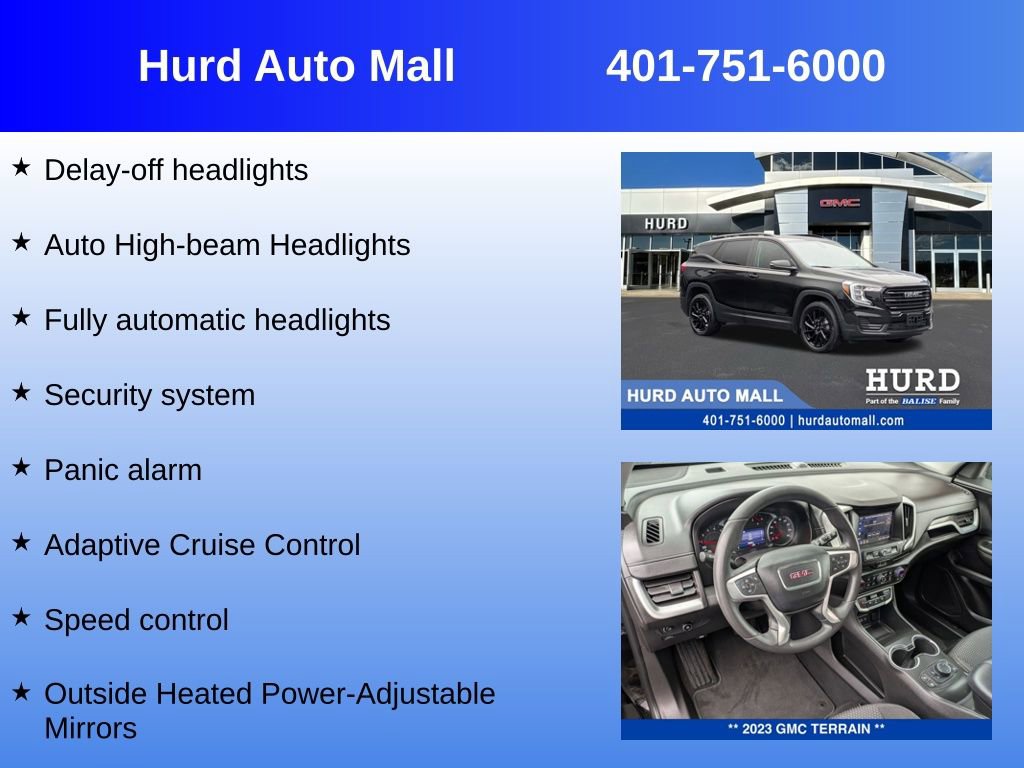 Certified 2023 GMC Terrain SLE w/ Driver Convenience Package image 36