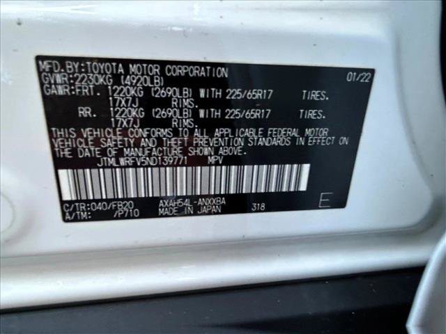 Used 2022 Toyota RAV4 LE w/ Protection Package (TMS) AWD/4WD image 29