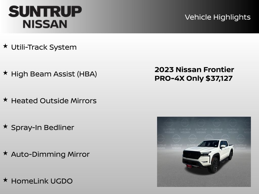 Certified 2023 Nissan Frontier PRO-4X w/ Pro-4X Premium Package AWD/4WD image 26