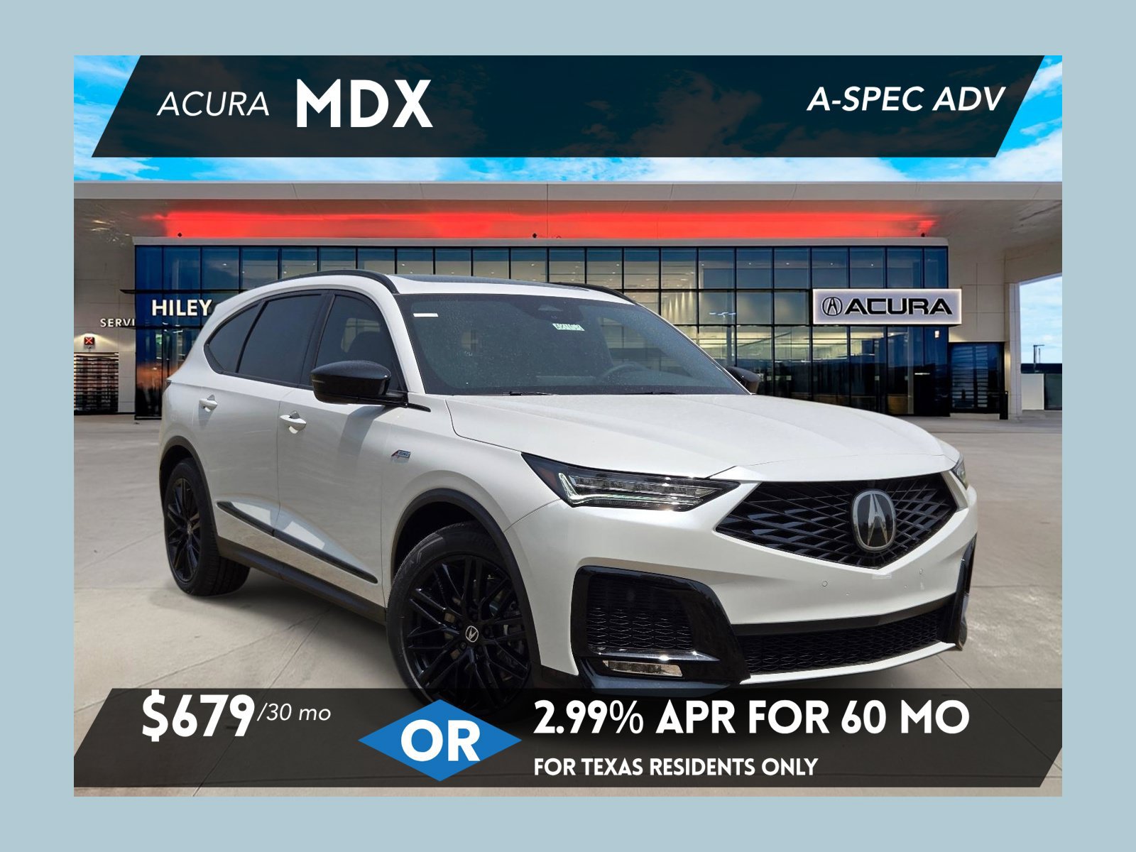 New 2026 Acura MDX A-Spec w/ Advance Package AWD/4WD image 1